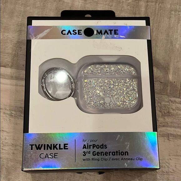 Case-Mate Twinkle Glitter AirPods Case - Picture 6 of 6